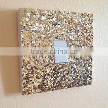 Large sequin glitter fabric wallpaper