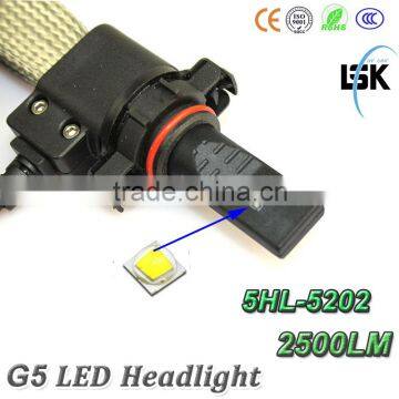 NEW product !!! Trade assurance G5 led headlight single beam 20W moto led headlamp 2500lm