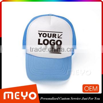 High quality plastic back polyester mesh back beach cap