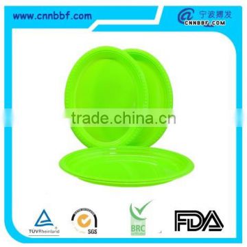 Wholesale Party Plastic Plate Solid Plastic Disposable Plate