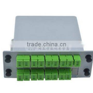 China manufacturer with High quanlity Fiber optical PLC 1*16 SC/APC splitter box for communication