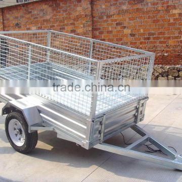 ATV galvanized travel trailer with ball hitch