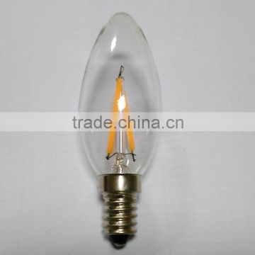 4W Filament led bulb shenzhen manufanturer e14 led candle bulb with AC100-240V                        
                                                Quality Choice