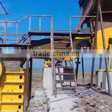 Quartz Stone Crushing Plant For Railway Aggregate