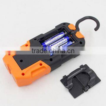 Hot 3AAA Batteries COB Magnetic Working Flashlight photo-5