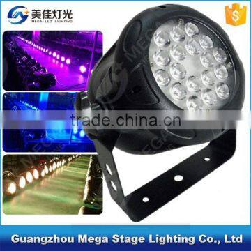 Cool Stage Lighting Effects Dmx512 Rgb 3w 18pcs Slim Led Par Light photo-2