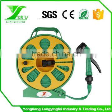 PVC flat garden hose reel