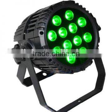 12x15w 5 in 1 Waterproof Outdoor RGBWA LED Par Can DMX512 RGB Stage Disco DJ Lighting Projector photo-5