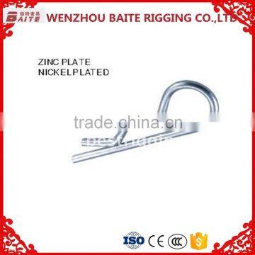 Cheap Price High quality zinc plated Locking spring R clip Hair pins made in china