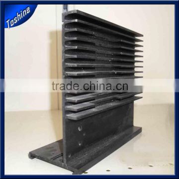 Black aluminium profile,electrophoresis black pearl aluminium profile