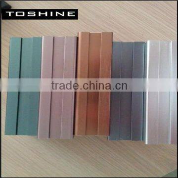 Sandblasting Anodizing Aluminium Profiles With Different Color photo-3
