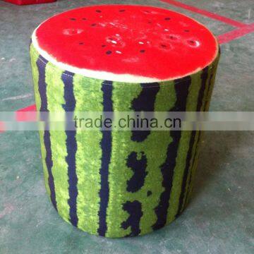 Hot Sale! Fancy New Style Stool Ottoman and Pouf for Indoor Used Fruit Design ! Quality Choice
