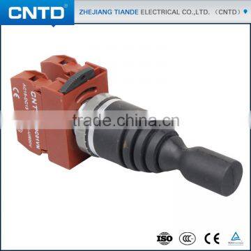 CNTD Hot selling 2 position stay put type Monolever Switch Pushbutton Switch with Waterproof cover(C2MN-F2)