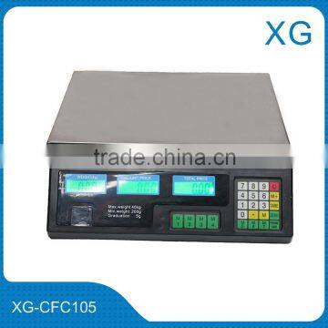 Electronic Platform Price Computing Scale/ACS Digital price computing scale 40kg