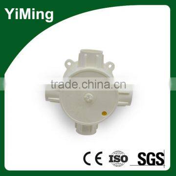 YiMing Electrical PVC Four Way Circular Box photo-2