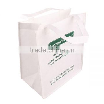 raw material for printed cooler carry gift recyclable garment tote laminated pp fabric non woven bag & shopping bag in dubai