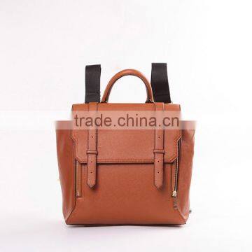 M663 England Style Fashion Sturdy PU Backpack for Men Women Backpack Bags Wholesale photo-2