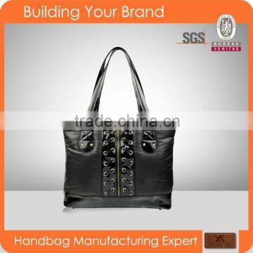 1796 fashion bags oem Nylon with PU Quality Ladies Tote Handmade handbags by Italian designer