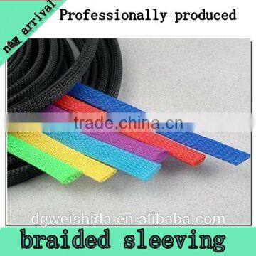 PET expandable braided sleeving in automobile