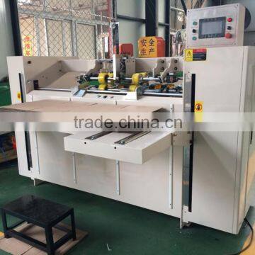 high speed corrugated carton box packing machinery for stapling