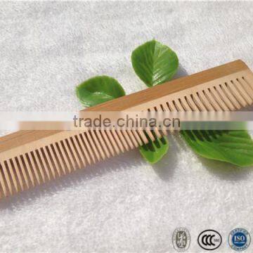 Natural wood hairbrush hair comb for hotel amenities