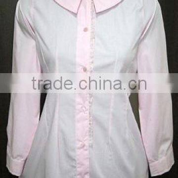 Round neck blouse