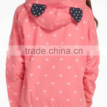 65% Polyester 35% Cotton Hoodies , Lightweight Children Coat Sweatshirt ,Custom Printed Kids Girls Pullover Hoodies photo-6