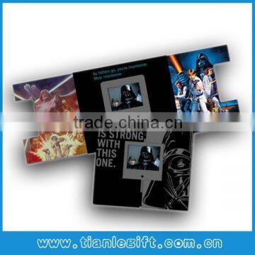 2.4" Video book For advertisement with customized artwork