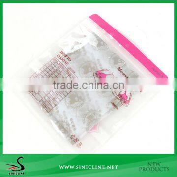 Sinicline PE Colorful Bag With Zip Lock for Underwear photo-2