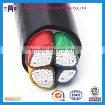 Aluminum underground duct and conduit cable