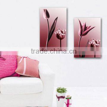 modern flowers print oil painting on canvas