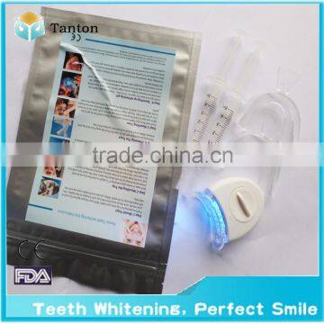 Dental White smile teeth whitening kit with 5pcs LED light