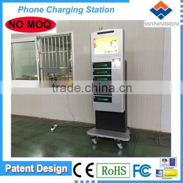 Turkish Lira Operated Multi Languages Bank Cell Phone Charge Kiosk/mall Kiosk for Cell Phone Showcase Display APC-06B photo-6