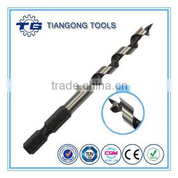 Spur auger high carbon steel professional grade wood auger drill bits