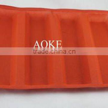 Rectangle fiberglass silicone bread baking mold