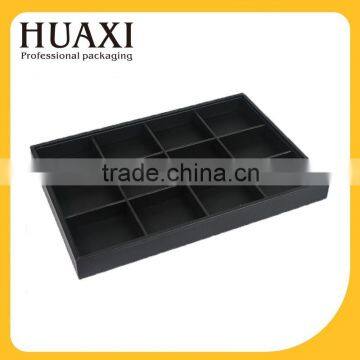 12 slots luxury wooden jewelry display tray wholesales