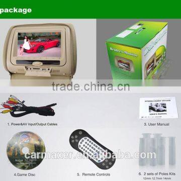 7inch Car Headrest Monitor Car Headrest Dvd Player photo-5