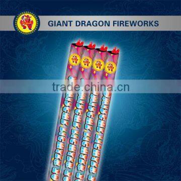 roman candles fireworks box and colorful fountain firecrackers