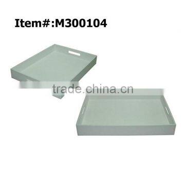 serving tray with compartments