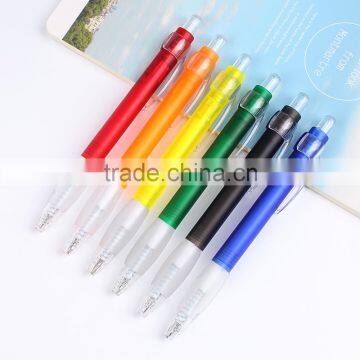 2016 china wholesale promotional pen with logo print cheap plastic ball pen for promotion