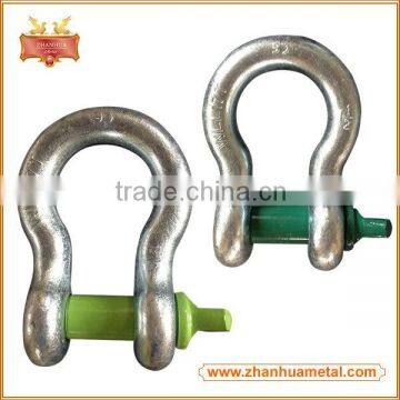 Painted Carbon Steel G209 US Type Forged Bow Shackle (With Pin)