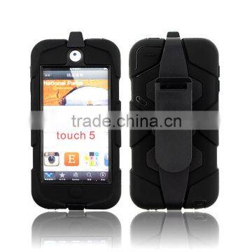 Fresh hot selling popular hard heavy duty Shockproof rugged Armor Case Cover For iPod touch 5                        
                                                Quality Choice