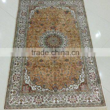 super fine Persian handmade silk carpet rug hand knotted silk rug                        
                                                Quality Choice