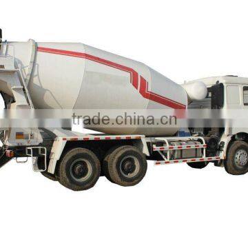 Cement mixer truck trailer