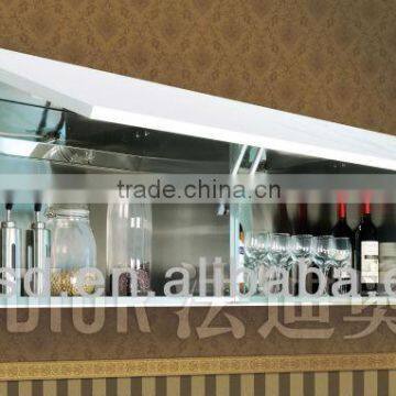 lacquer stainless steel kitchen cabinet