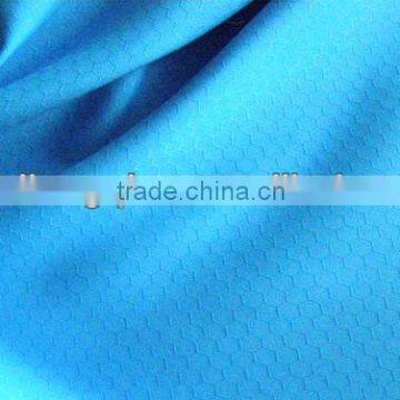 Polyester Microfiber Ripstop Fabric Hexangular