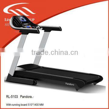 High quality electric treadmill with 3.0hp DC motor with running board 510*1400mm