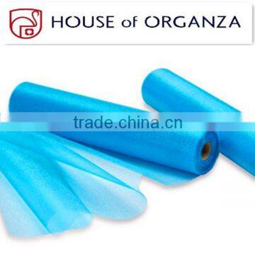 2014 Excellent Organza Roll With Sewing Edge For Party Decoration