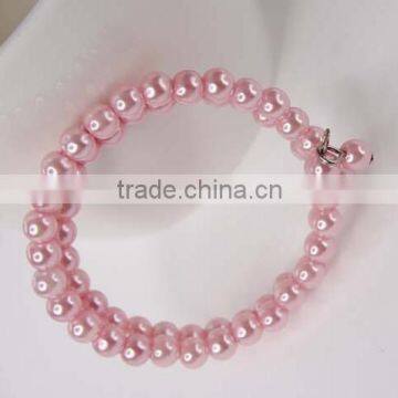 Table Decoration & Accessories Type Pink Plastic Pearls Beaded Handmade Napkin Ring photo-2