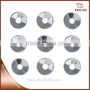 Metal silver flake flower shape Sequins for fashion craft